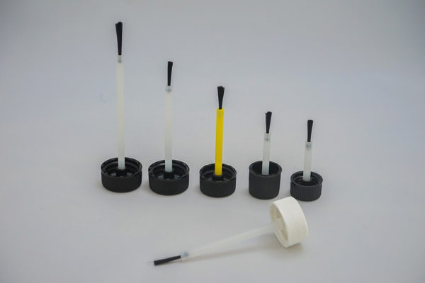 Poly Brush and Cap Assemblies, Plastic Closures