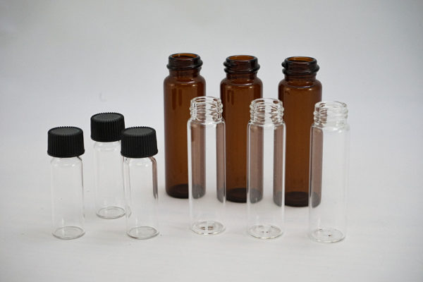 Plastic Closures, Glass Vials Tubular